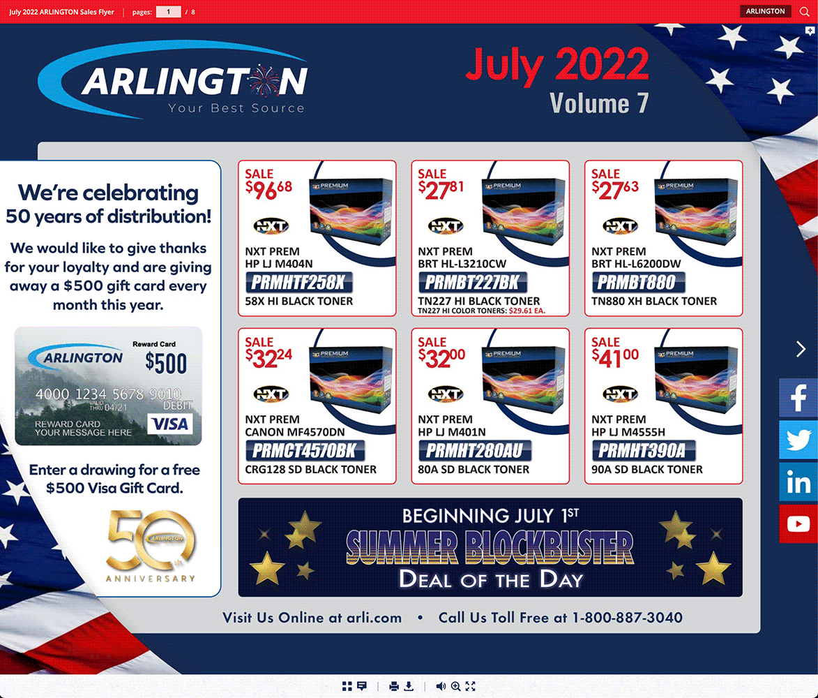 July 2022 Sales Flyer