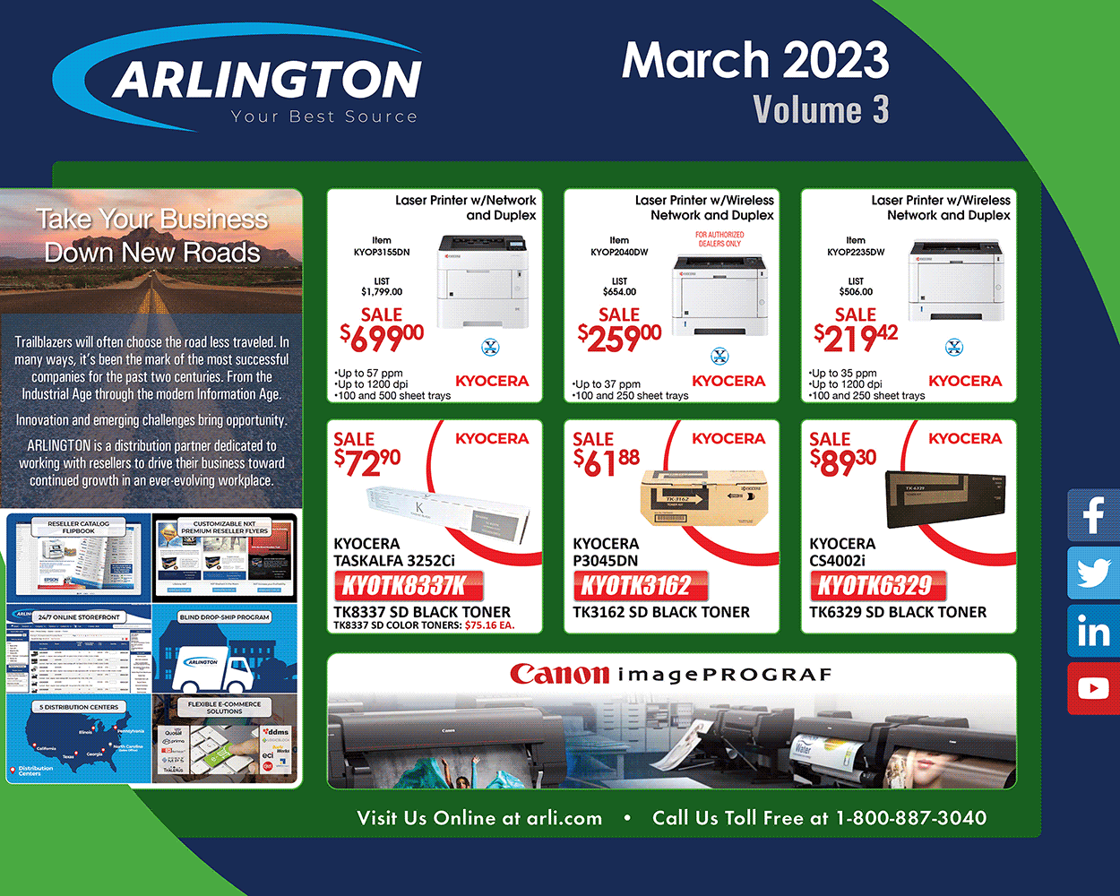 March 2023 ARLINGTON Sales Flyer