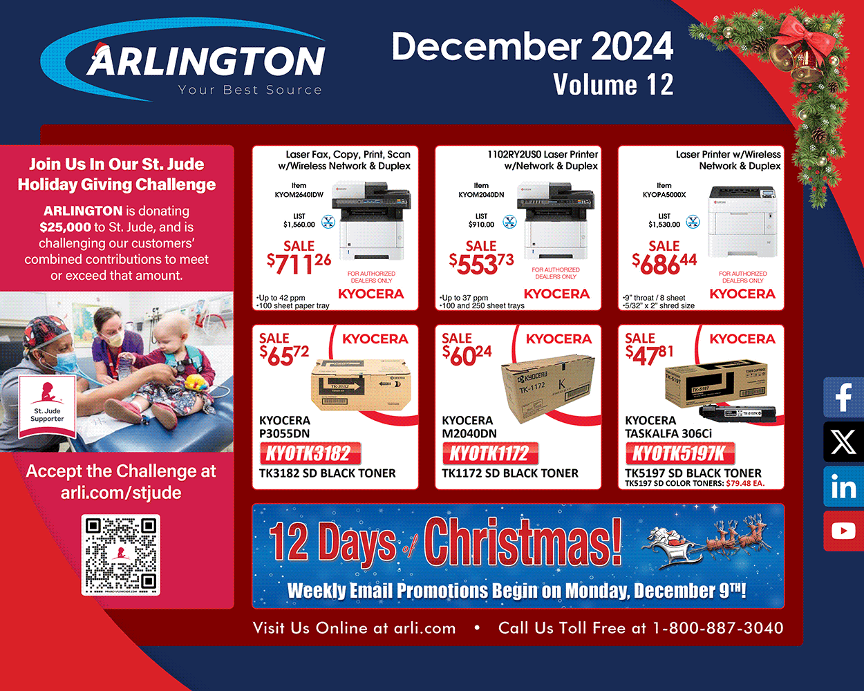 December 2024 ARLINGTON Sales Flyer