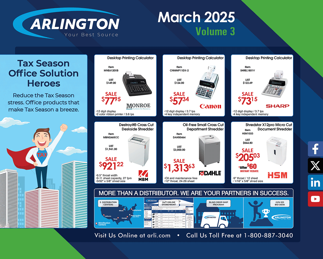 March 2025 ARLINGTON Sales Flyer