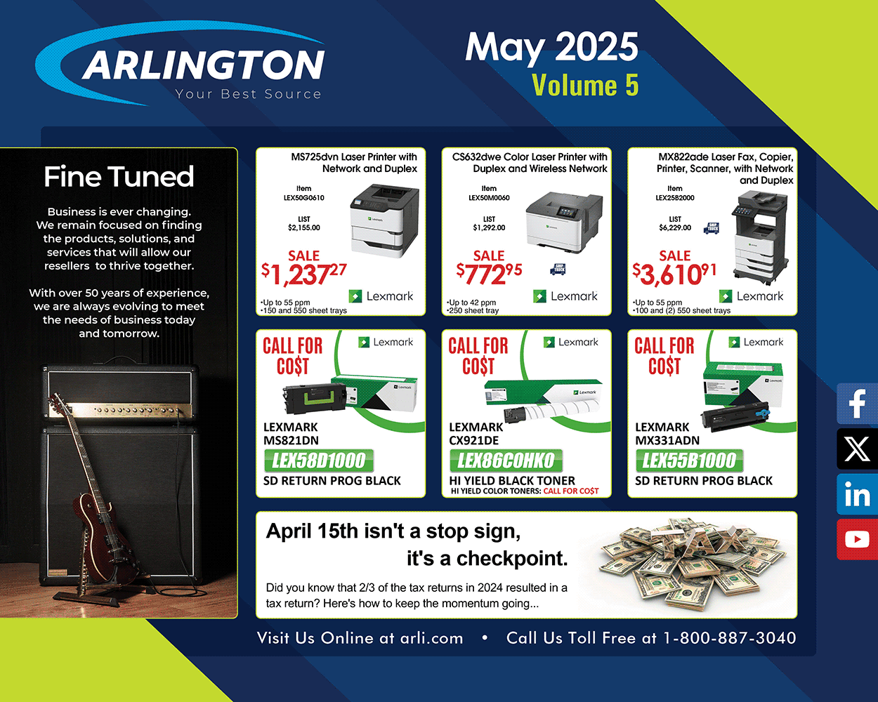 ARLINGTON May 2025 Flyer